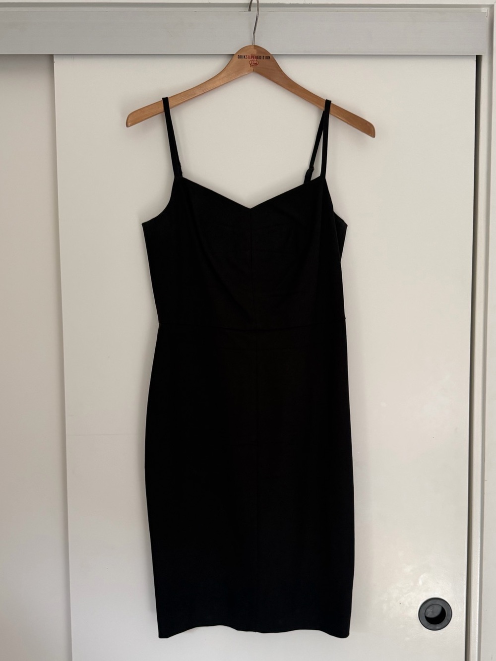 Banana Republic Black Spaghetti Strap Sheath Dress